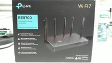 TP-Link Archer BE600 WiFi 7 Router Tri-Band 9.7Gbps Access Point Mode 5x Etherne picture