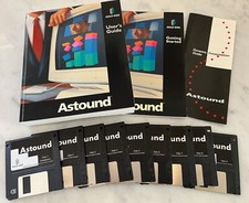 VINTAGE Astound multi-media Presentation Software on FLOPPY DISKS for MAC $24.95 picture