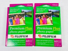 🔥 2 Pack • Fujifilm • Premium Plus Photo Paper 4x6 Glossy • 60 Sheets Per Pack picture