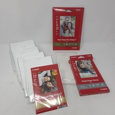 Canon Plus Glossy 4x6 And 5x7 Inkjet Photo Paper Around 400 Sheets Total Lot picture