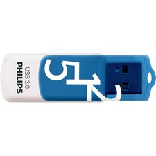 Philips USB 3.0 512GB Vivid Edition Spring Blue USB Flash Drive FM51FD75B/00 picture