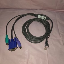 Avocent DPS2IAC-10 Dell Integrated Access CAT5 KVM Cable PS/2 VGA RJ45 picture