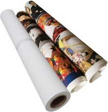 Polyester Canvas Roll 17inchx 40ft Waterproof Matte Inkjet Canvas--white picture