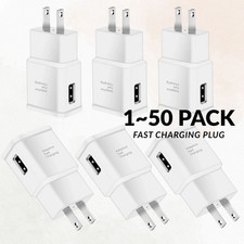 Adaptive Fast Charger USB Wall Charging Adapter US Plug For Samsung Galaxy Lot picture