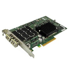 Chelsio Dual Port 10GbE PCIe x8 Network Card PN 110-1040-20 E0 + 2x 10Gb XFPs picture