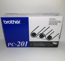 NEW Genuine Brother PC-201-Printer cartridge. picture