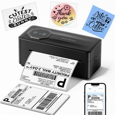 TATTMUSE Bluetooth Thermal Shipping Label Wireless 4x6 Label Printer picture
