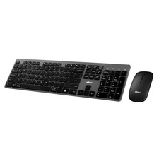 Adesso Wireless Scissor Switch Keyboard and Mouse Combo with Copilot AI Hotkey - picture