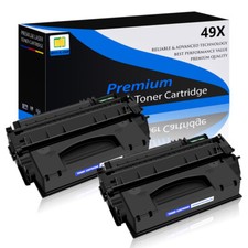 2PK Q5949X 49X High Yield Toner Cartridge Compatible for HP LaserJet 3390 3392 picture