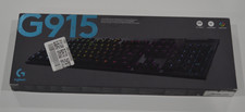 New Logitech G915 Gaming Keyboard LED Keys GL Clicky Original Box and Paperwork picture