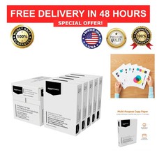 Amazon Basics Multipurpose Copy Printer Paper 8.5 x 11 Letter 20 lb 92 Bright picture