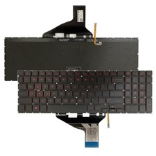 Red Backlight Keyboard US for HP 15-DC 15-dc0087nr 15-DH 15-DH002NR 15-DH0161TX picture