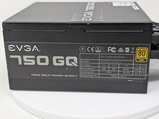 EVGA 750 GQ 750W 80+ Gold Semi Modular ATX Power Supply 210-GQ-0750 TESTED picture