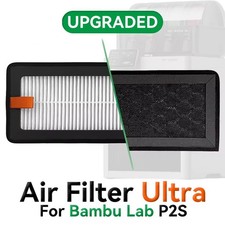 1/2PCS For Bambu Lab P2S/P2SC/P2 HEPA 13+Activated Carbon Combo Air Filter Ultra picture