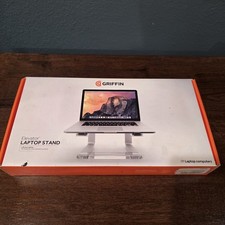 NEW Griffin Elevator Laptop Computer Stand Portable Aluminum Desk Riser Silver picture