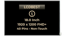 NE180WUM-NY1 V8.0 Model LCD Laptop Screen Matrix Panel 40 Pin EDP 1920x1200 picture