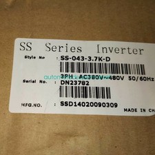 1PC New Shihlin SS-043-3.7K-D Inverter Shipping by DHL/FedEX picture