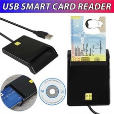 USB CAC Reader DOD Military Common Access ID IC Bank Credit Smart Card for Mac picture