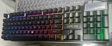 CHONCHOW X981 Backlit RGB Gaming Wired Keyboard Black -TESTED picture