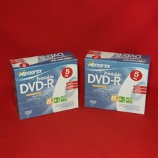 Memorex Printable DVD - R 5 PK Set of 2 picture