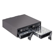 Syba SY-MRA25038 4 Bay 2.5” SATA Drive Mobile Rack Mount for 5.25