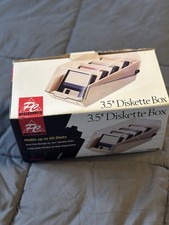 Pc Accessories 3.5” Diskette Box P11003 Never Used picture