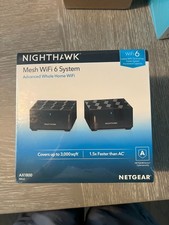 NETGEAR Nighthawk AX1800 (MK63-100NAS) 1.8Gbps Whole Home Mesh Wi-Fi System 2Pcs picture