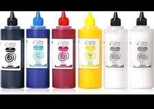 LOTSA. STYLE Premium DTF Ink Refill for Inkjet Printers Heat Transfer Film Print picture