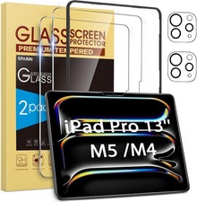 2+2 Pack Screen Protector for iPad Pro 13 Inch with Camera Lens Protector picture