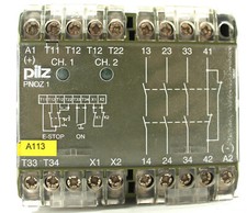 PILZ PNOZ 1 24VDC3S1O SAFETY RELAY 475695 picture