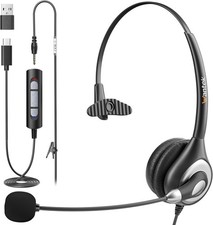 Headset Wtih Mic, Usb Headset With Microphone For Pc, Computer Headset With picture