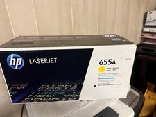 HP 655A YELLOW LaserJet Toner Cartridge CF452A New Sealed GOOD BOX. picture