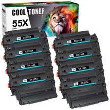 8 Pack CE255X 55X Toner Compatible With HP Enterprise P3015 P3015n P3015d P3015x picture