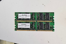 Infineon 256MB Kit (2x128MB) DDR1 Desktop RAM 333MHz PC2700U CL2.5 HYS64D16301G picture