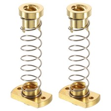 2Pcs Anti Backlash Spring Loaded Nut(2mm Pitch, 4 Start, 8mm L-ead, M3 Holes) picture