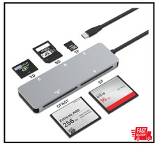 CFast 2.0 Card Reader, USB C CFast Card Reader 3.0 5Gbps CFast CF/SD/TF/XD 5 in1 picture