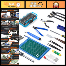 45 Pcs 3D Printer Tool Kit - Cleaning, Finishing, Measuring & Support Removal To picture