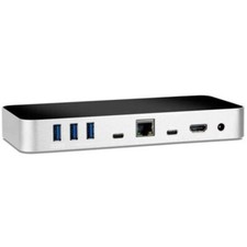 OWC OWCTCDOCK11PSG USB-C Dock Docking Station Space Grey 4K HDMI 30Hz Inc PSU picture