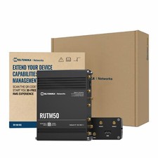 Teltonika RUTM50 LTE WiFi Cellular Router Dual SIM - 5G 4G TELRUTM50000000 picture