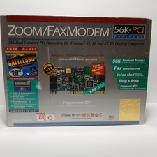 Zoom/fax Modem 56k Dual Standard comes with battle ship on cd rom picture