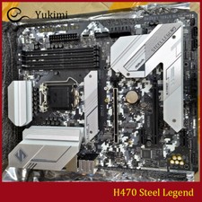 FOR ASROCK H470 Steel Legend DDR4*4 LGA 1200 128GB Motherboard Test OK picture