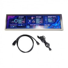 8.8 Inch Long Strip LCD Screen 1920x480 IPS Monitor Display for AIDA64 CPU GPU picture