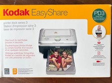 Kodak EasyShare PD3 Printer Dock Series 3 New Open Box NOS picture