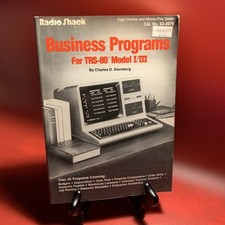 Vintage Radio Shack, Business Programs for TRS-80 Model I/III, Charles Sternberg picture