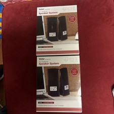 Vivitar PC 2.0 Speaker System + Headphone Jack for Private Listening ( Lot Of 2) picture