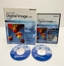 Microsoft Digital Image Suite 2006 Photo Software with User Guide Complete picture
