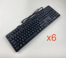 Dell KB212-B WIRED USB Qt Key Keyboards - Lot of 6 picture