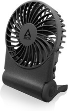 Arctic Summair Rechargeable Handheld Fan w/ Stand USB-C/A (Black) AEBRZ00027A picture