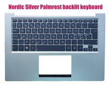 Nordic Palmrest backlit keyboard for Asus UX32A UX32V UX32VD 90R-NP01K1M80Y picture