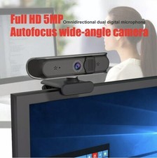 AutoFocus HD 1080P Webcam with Dual Microphone & Privacy Cover, NetumScan... picture